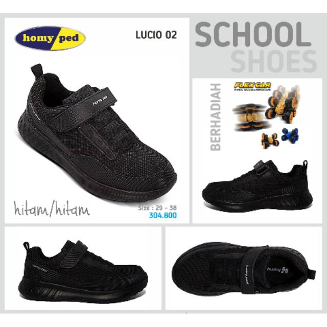 Homyped Lucio02 Sepatu Sekolah Anak