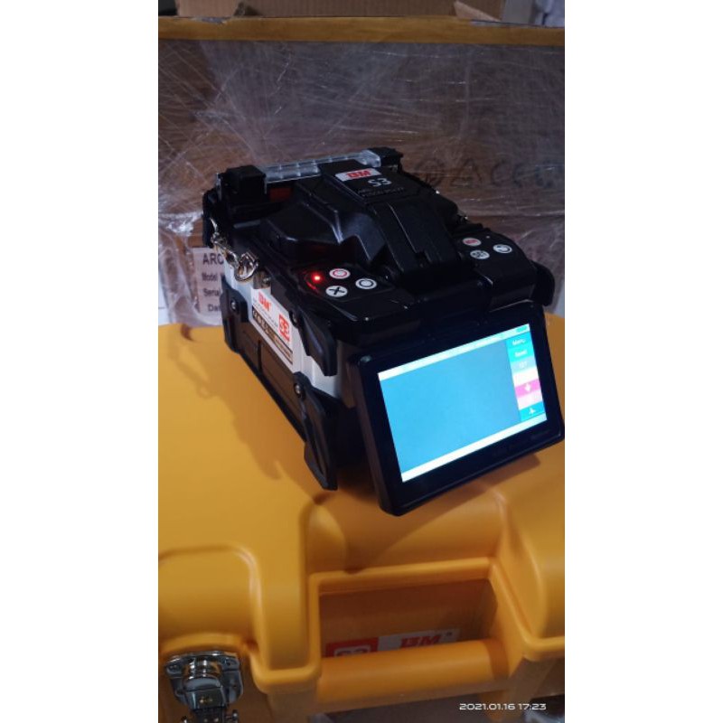 fusion splicer tumtec 13mmt s3/alat sambung fiber optic