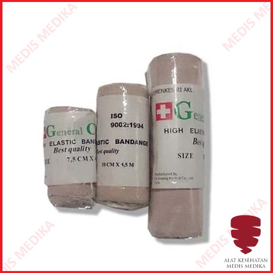 High Elastic Bandange 15cm 10cm 7,5cm x 4,5m p3k Perban Elastis 6&quot; General Care