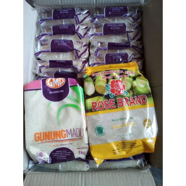 

Gula Pasir Premium Rose brand Kemasan 1kg