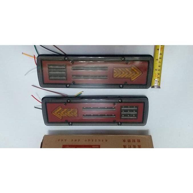 Terlaris Lampu Variasi Led Stop Lamp Mobil Truck Running Sein 24 Volt
