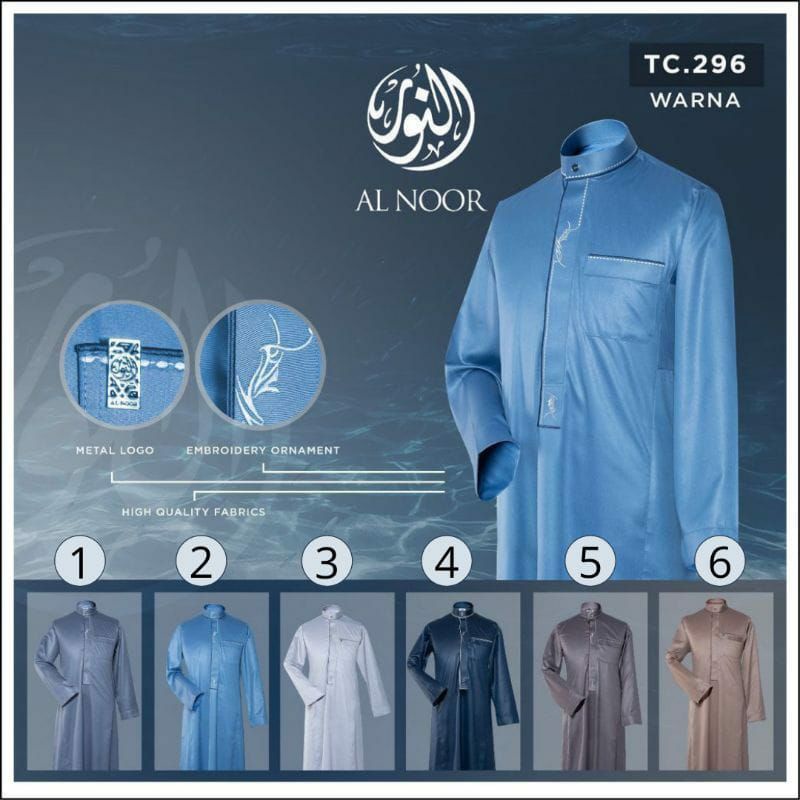 [COD] JUBAH AL NOOR BORDIR PREMIUM REMAJA & DEWASA