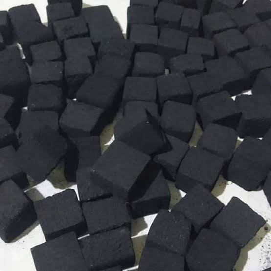 NEW 1KG Arang Briket Untuk Barbeque Isi 72pcs Arang Kayu Briket
