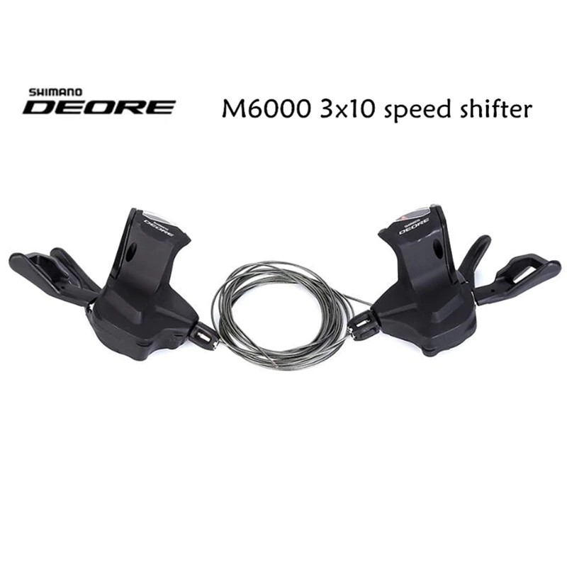 Import Shimano M6000 SL-M6000 Deore Right And Left Shifter 2/3x10-Speed MTB Shifting Levers 20