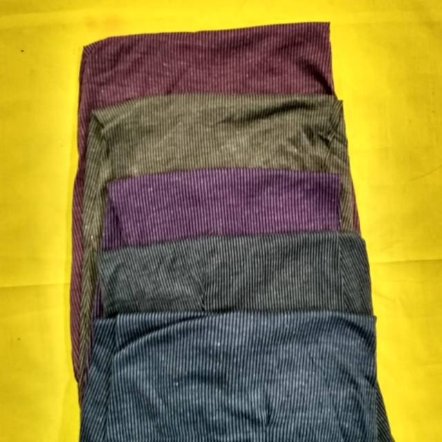 Celamis babat panjang jumbo motif garis tebal