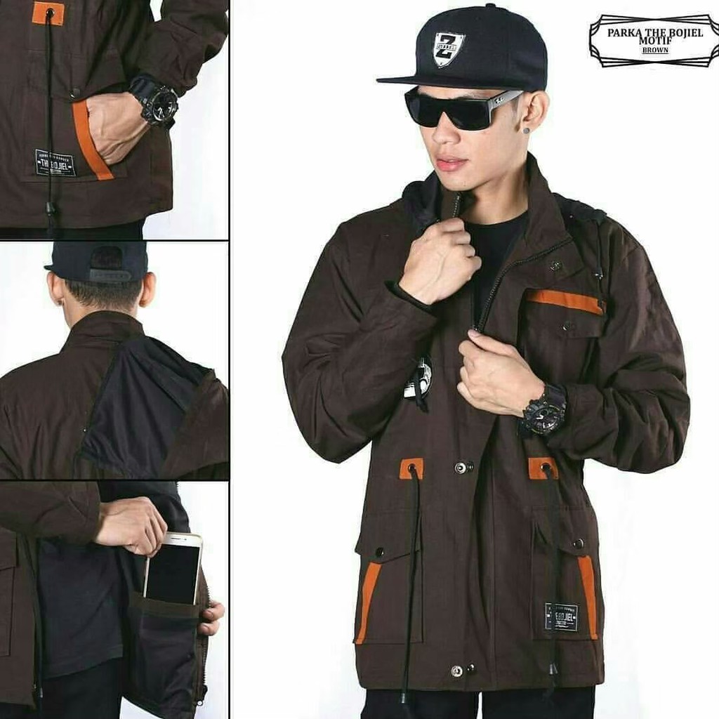 JAKET PARKA PRIA / JAKET PRIA JAKET PARKA CANVAS PREMIUM