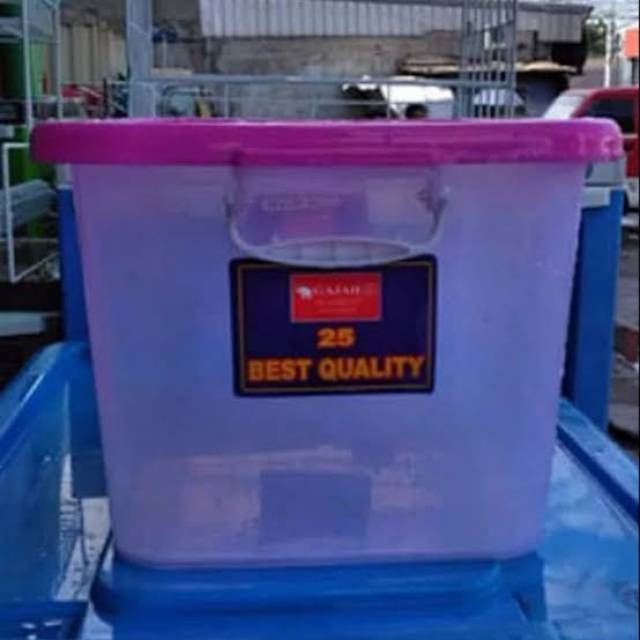 Container Box Serbaguna 25 Liter Gajah Plastik