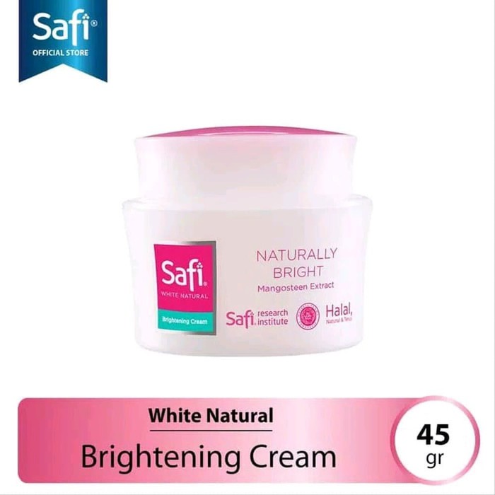 SAFI WHITE NATURAL BRIGHTENING CREAM MANGOSTEEN EXTRACT - 45GR