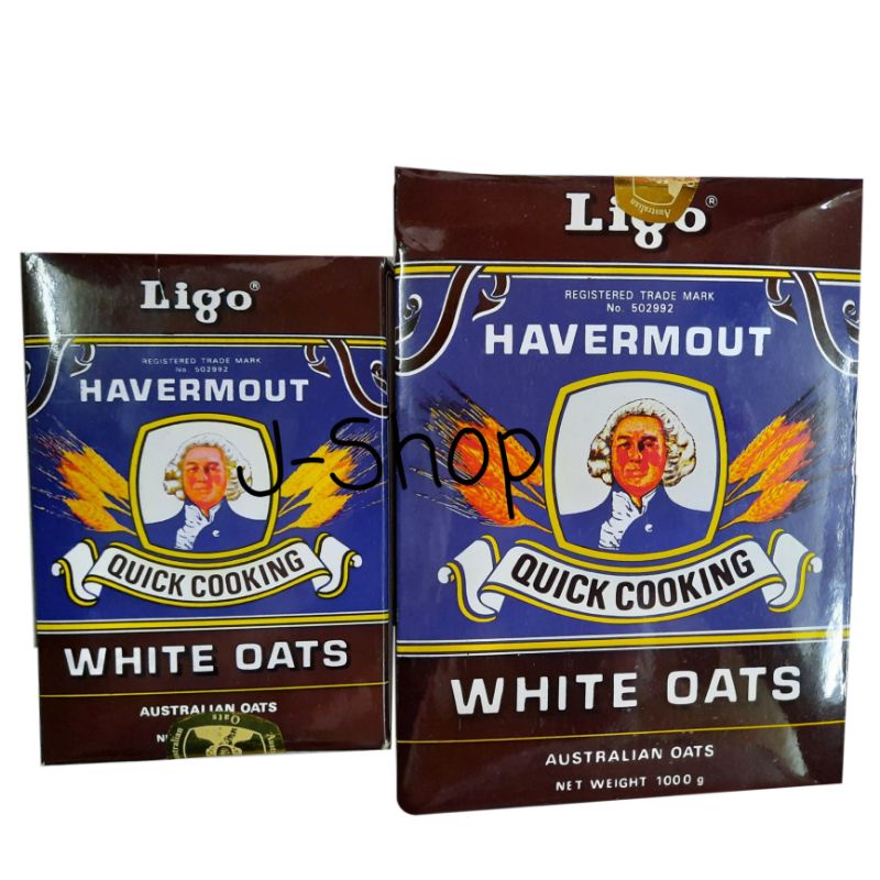 

HAVERMOUT LIGO/OATMEAL(WHITE OAT)/QUICK COOKING 500GR-1KG