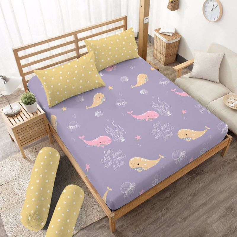 Sprei Kintakun Dluxe Queen/King 160x200 180x200 Niskala Seprei Kids motif anak