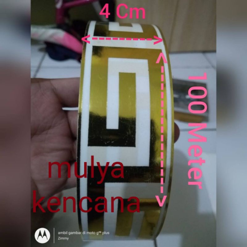 

Stiker list peti jenazah/roll (100 meter)