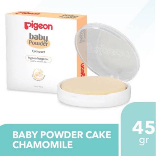 Pigeon Baby COMPACT / REFILL+PUFF Powder Cake 45gram