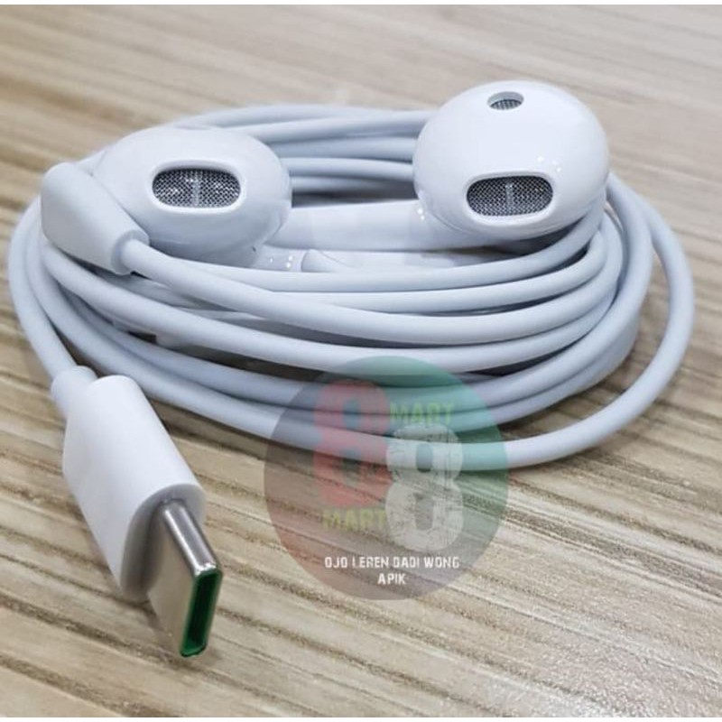 Handsfree Earphone Headset Oppo Find X2 / Oppo Find X2 Pro Type C Original