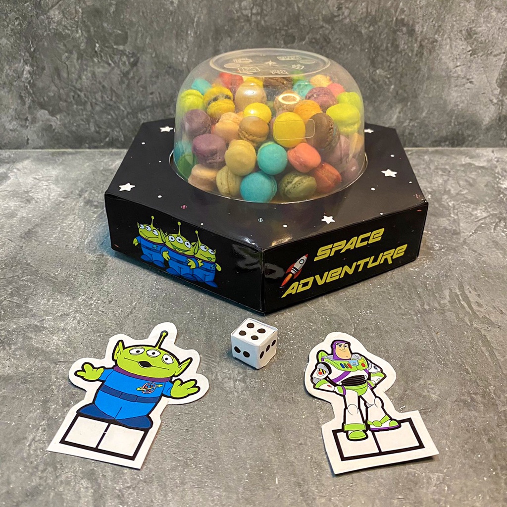 

Macaron Space adventure - macaron luar angkasa - macaron custom - gift