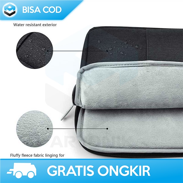 SARUNG LAPTOP TAHAN AIR SLEEVE CASE PELINDUNG LAPTOP RHODEY 14 INCH