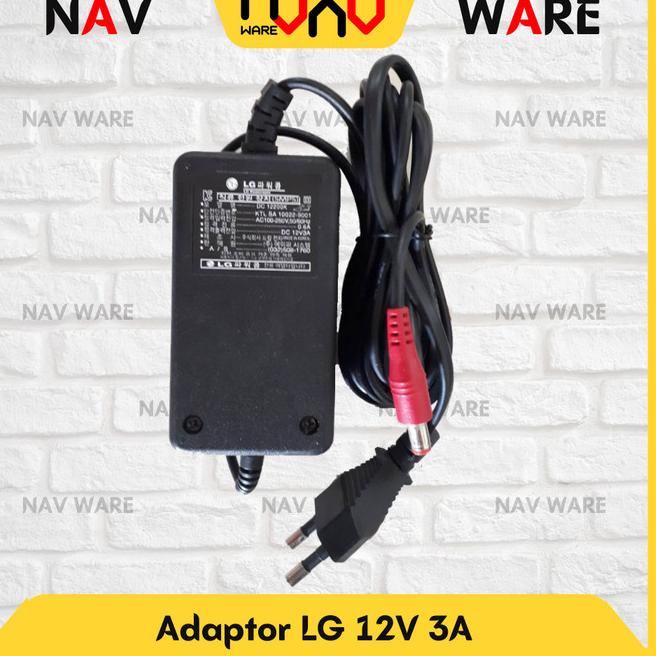 Jual Adaptor DC 12V 3A LG Murni Adapter Power Supply Pompa Air CCTV DVR ZQ7 88 Ready Shopee