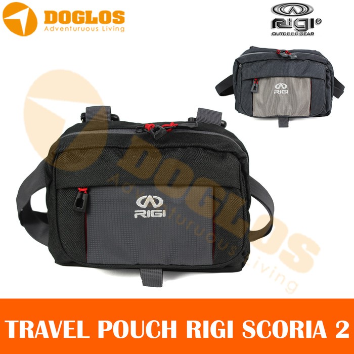Travel Pouch Rigi scoria 2 tas selempang outdoor gunung mini sling bag