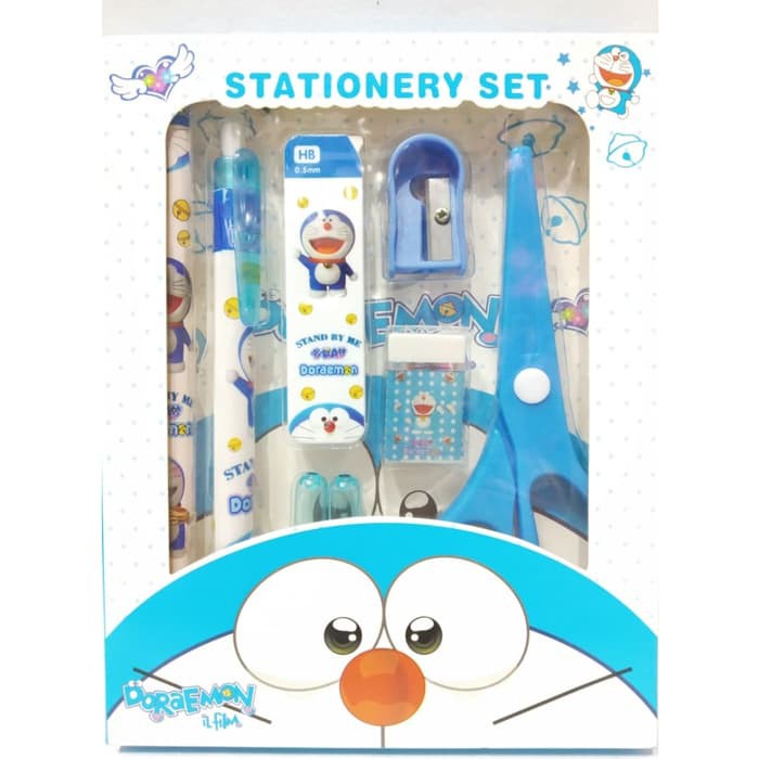 

Paket Puzzle Anak - Paket Ujian - Paket Alat Tulis Stationery Set Gunting Doraemon Alat Tulis Anak