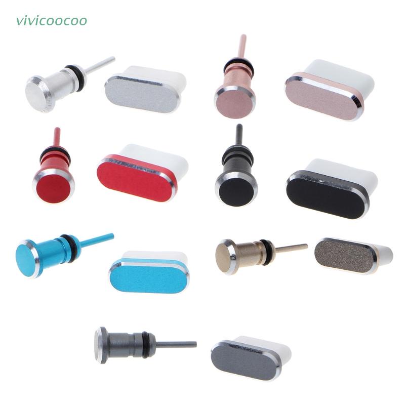 Vivi Plug Penutup Port Usb Tipe-C 3.5mm Anti Debu Untuk Huawei P10