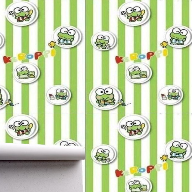 Wallpaper stiker dinding kamar tidur / wallpaper 3d wallstiker motif elegant 45cm X 5meter-GH133-5M