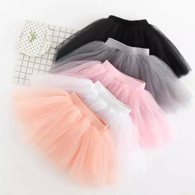 rok tutu pendek Ready
