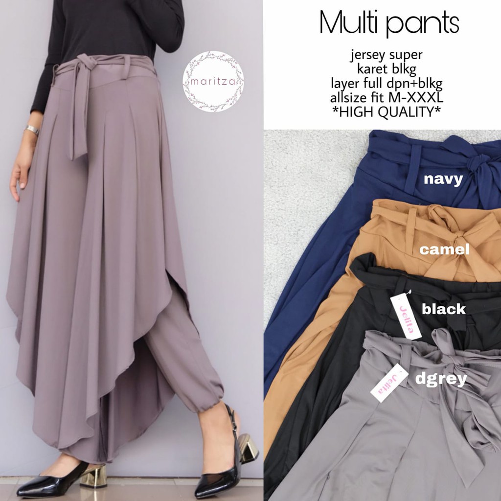 MULTI PANTS JERSEY SUPER LAYER FULL DEPAN  BELAKANG  BY 