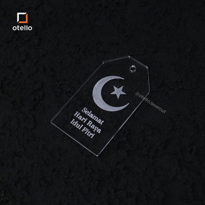 Classic Hang Tag Idul Fitri Hiasan Hampers Lebaran Dekorasi Parcel Tag