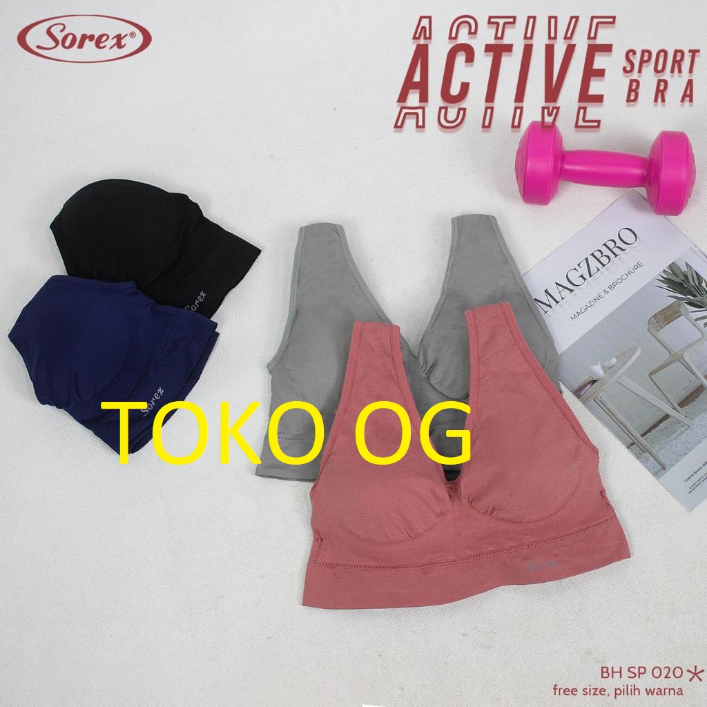 BH senam olahraga sports BRA Sorex SP 020 besar dan SP 021 kecil MINISET BRA SEAMLESS