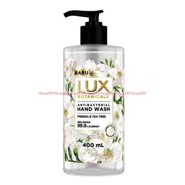 Lux Botanicals 400ml Antibacterial Hand Wash Sabun Cuci Tangan Luxs Gardenia &amp; Honey Fressia Tea Time Melawan Kuman 400 ml