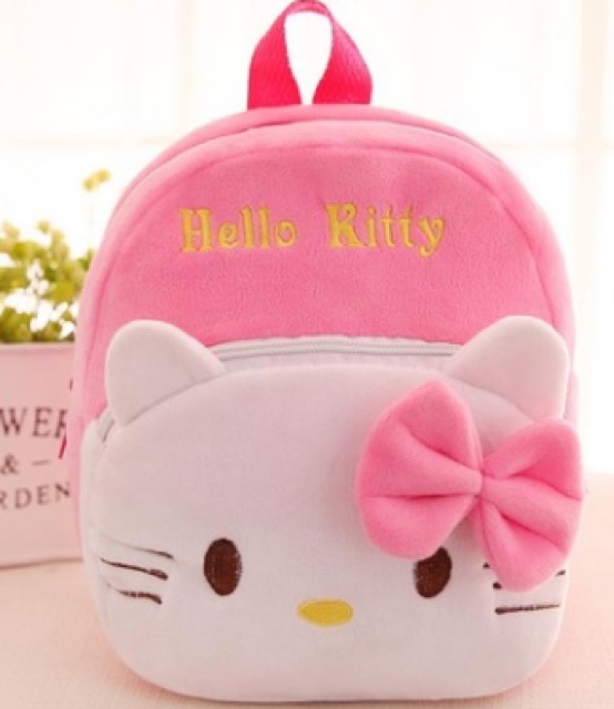 Tas sekolah anak ransel boneka karakter kartun school bag helokitty