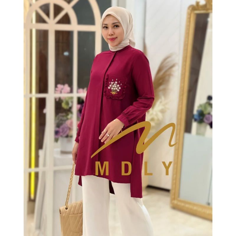 Kemeja Atasan Wanita Terbaru Namira Blouse By Mdly