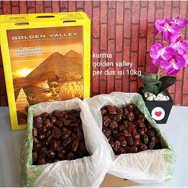 

Grosir KURMA MESIR Madu GOLDEN VALLEY 1 Dus 10kg / Kurma Murah Oleh Oleh Haji dan Umroh