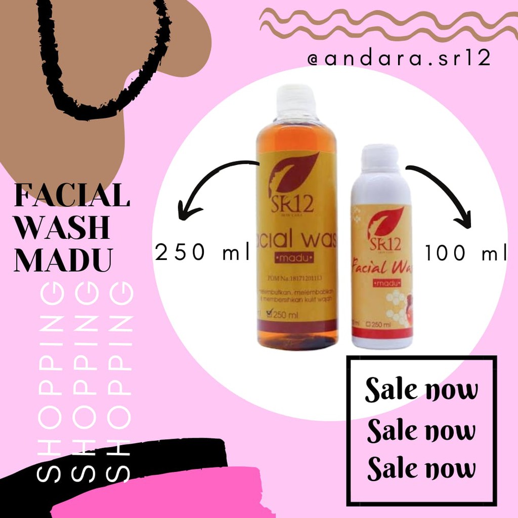 FACIAL WASH MADU SR12
