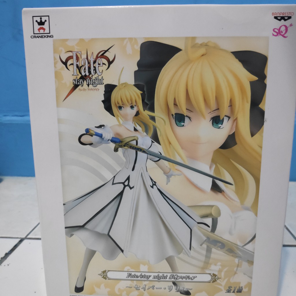 Figure Saber Lily SQ Banpresto Original BIB