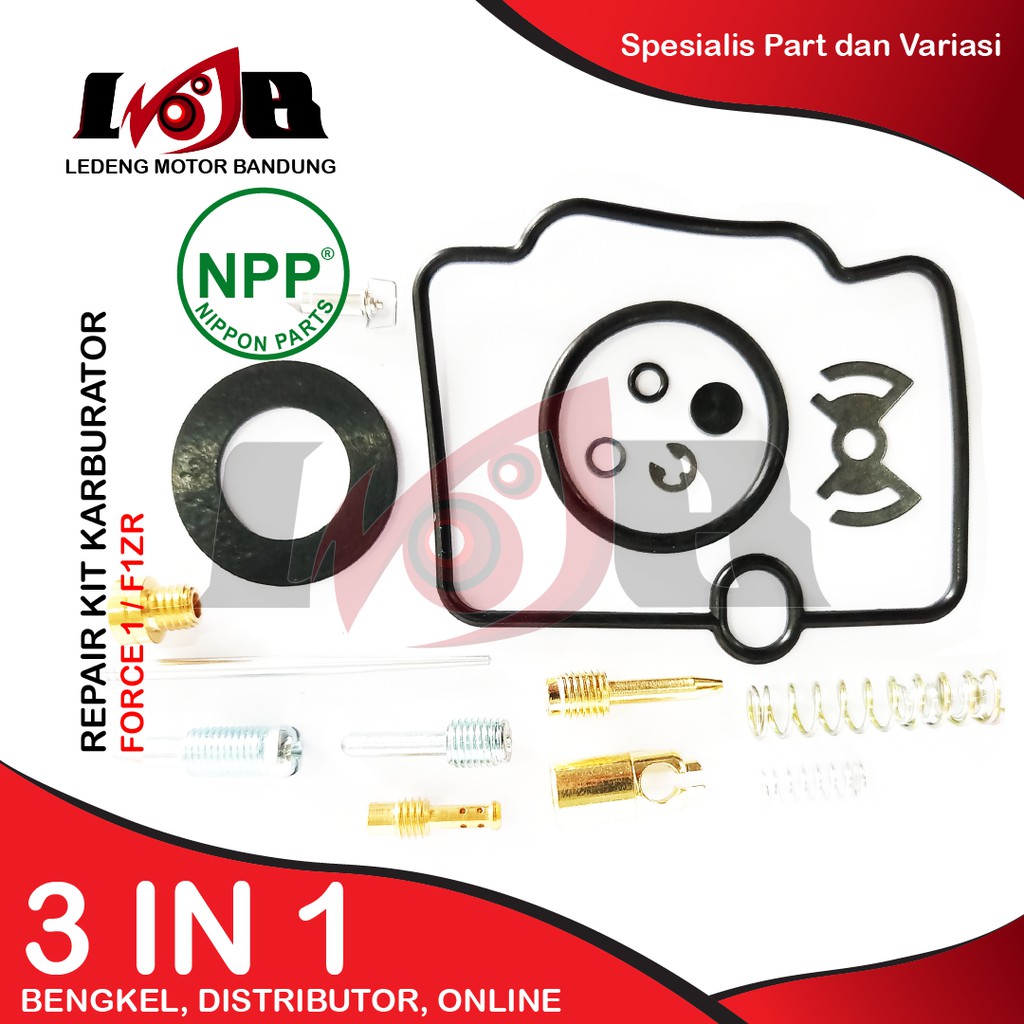 NPP RepairKit Karburator F1 F1zr Force 1 Parkit Carbu Daleman Karbu