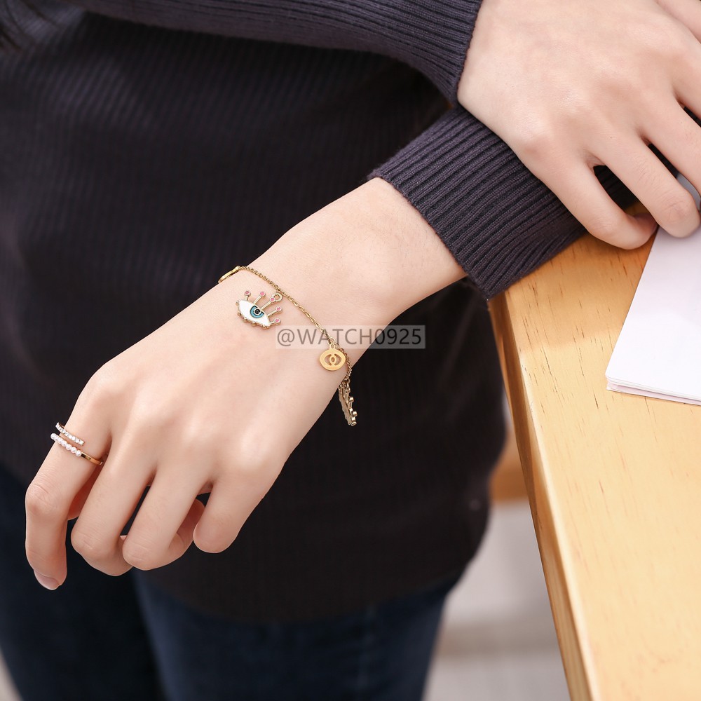 ★ Cayman ★ Women Rhinestone Crystal Multilayer Bracelet Bangle Elegant Simple Delicate Fashion S41