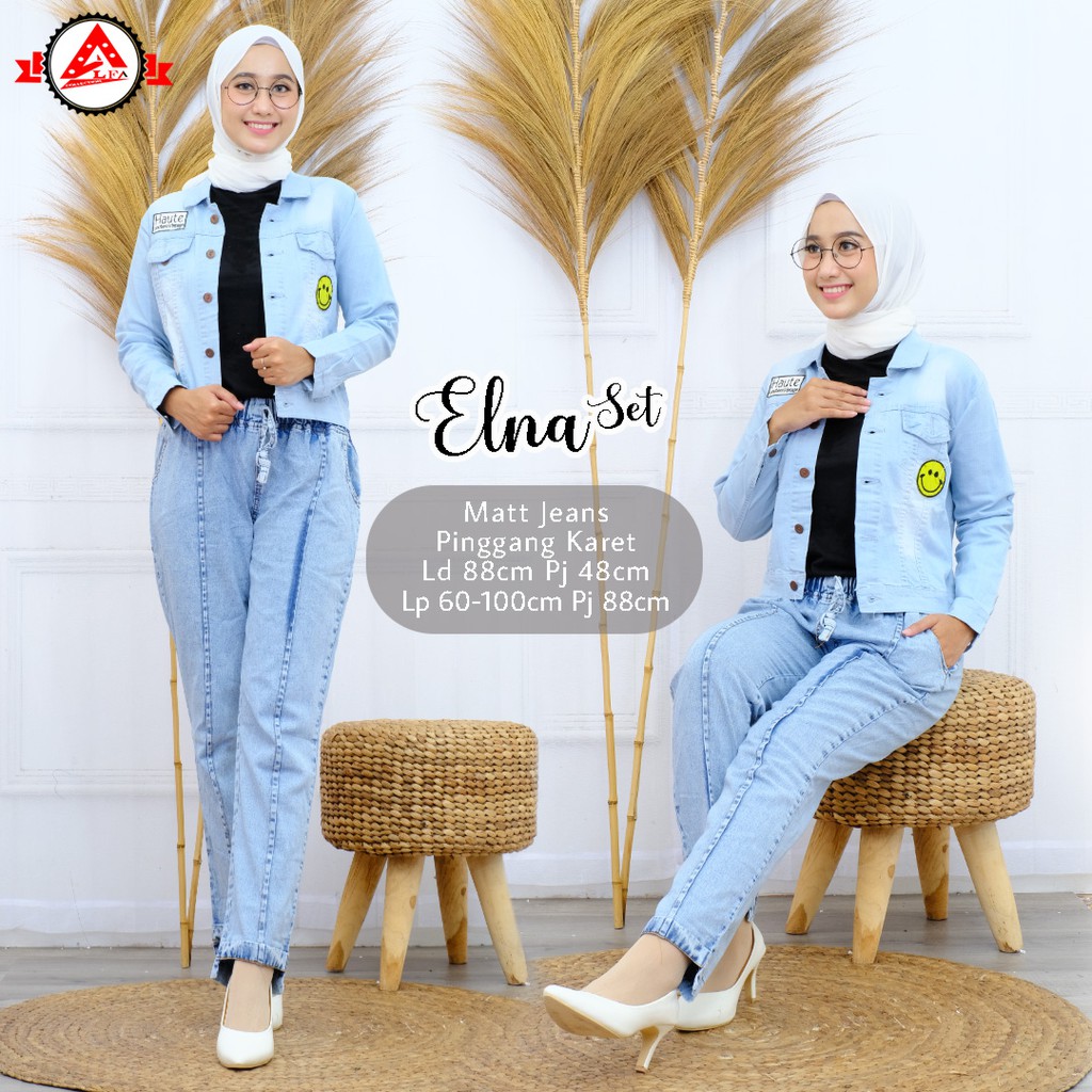 1 Set Outfit Wanita Kekinian Set Wanita One Set Wanita One Set Rayon Baju Setelan Wanita Kekinian Pa