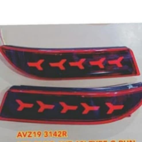 Hiasan Mobil Lampu Replektor Bumper belakang LED ALL new grand Avanza - Xenia 2011 Aksesoris Mobil
