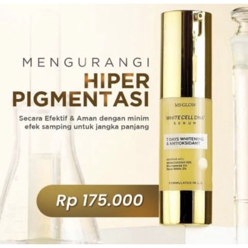 MS GLOW WHITE CELL DNA SERUM / WHITE CELL DNA SERUM MS GLOW / SERUM WHITE CELL DNA MS GLOW