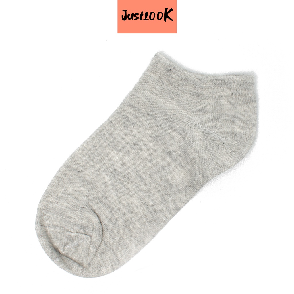 JustLook Kaos Kaki Ankle Remaja Polos Wanita Model Semata Kaki - Kaos Kaki Ankle Semata Kaki-5