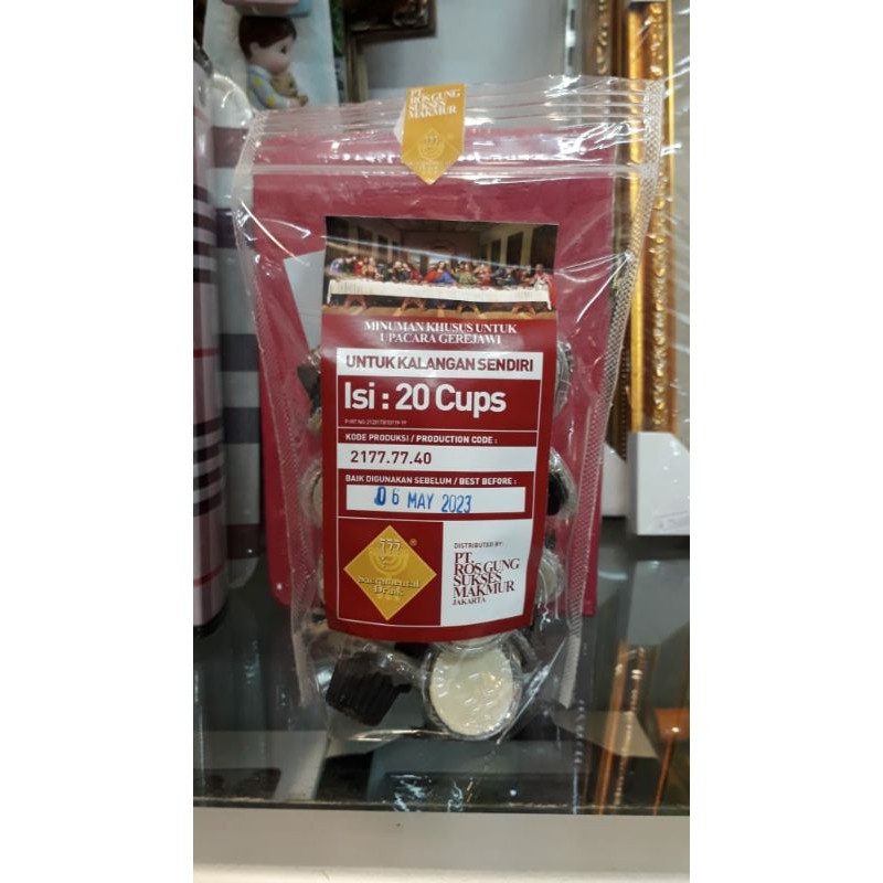 

Set Perjamuan Kudus+Hosti isi 20 set