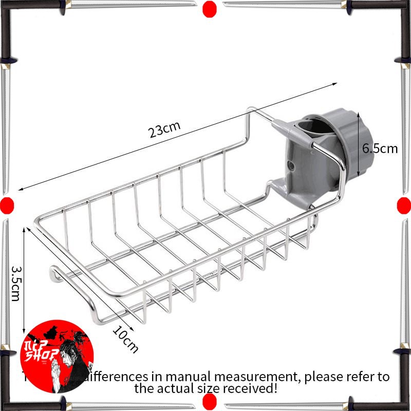 Stouge Rak Gantungan Barang Keran Air Peralatan Dapur Sabun
