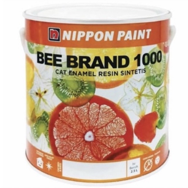 Cat Minyak Kayu dan Besi Bee Brand 1000 Nippon Paint