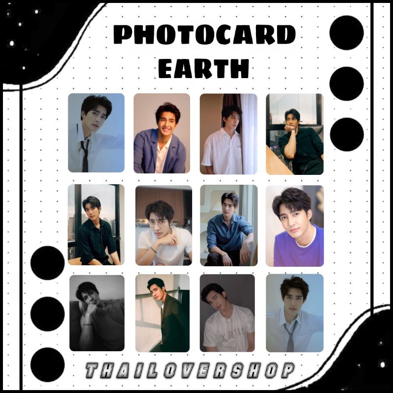 PHOTOCARD EARTH PIRAPAT THAI ACTOR RAIKANTOPENI