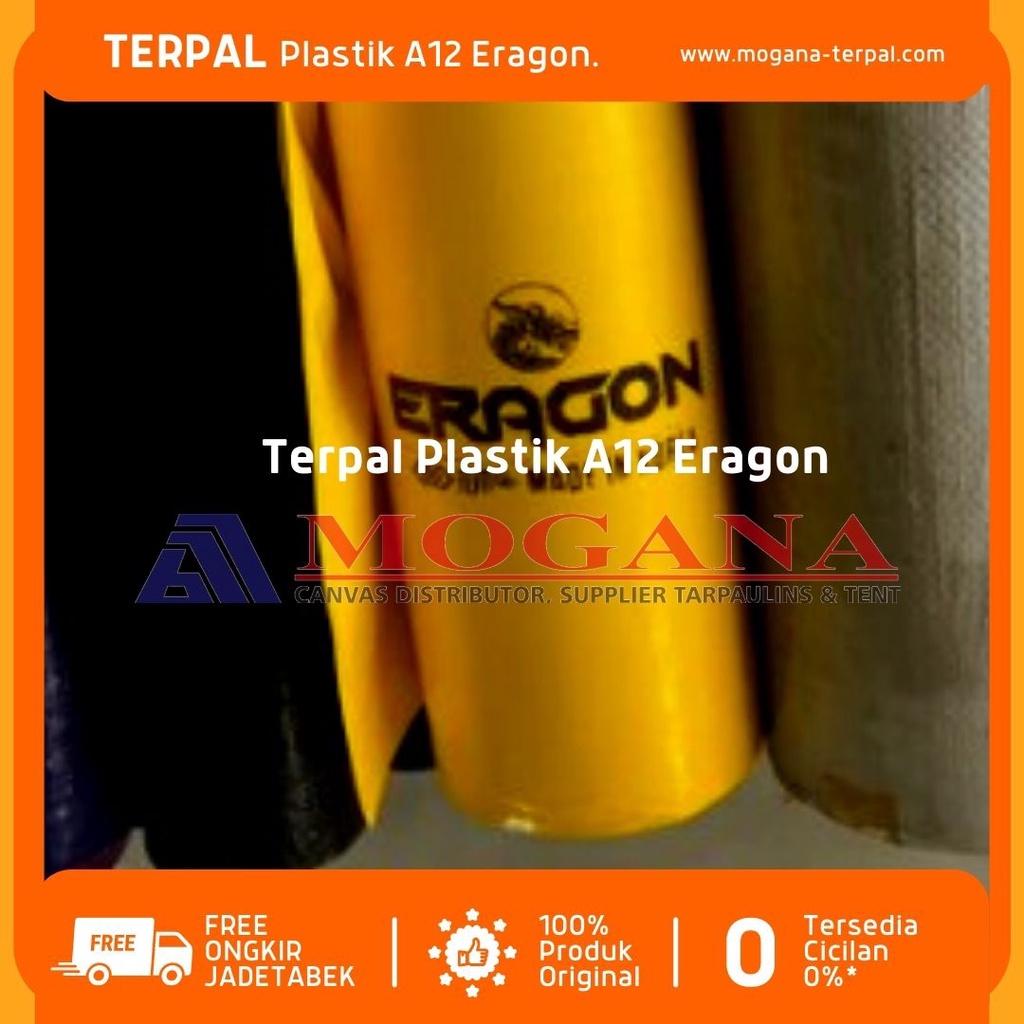 Terpal plastik A12 korea (Merk Eragon Sakura, New Star)