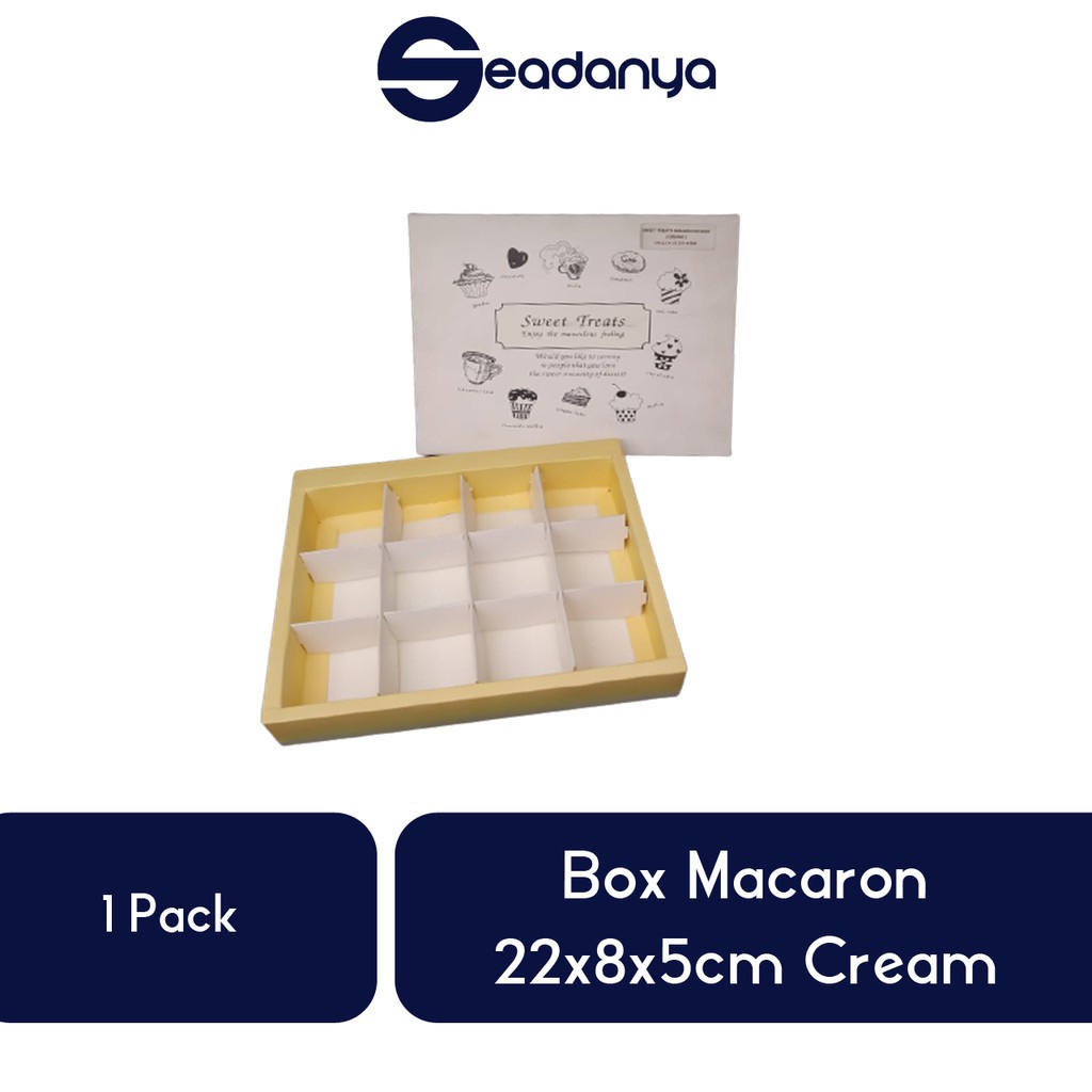 

Box Macaron 22x8x5cm Cream-Box Macaron 22x8x5cm/Box Macaron Cream/Box Macaron Terbaru/Box Macaron Terlaris