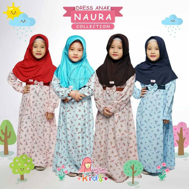 Dress Anak NAURA by Miulan Kids