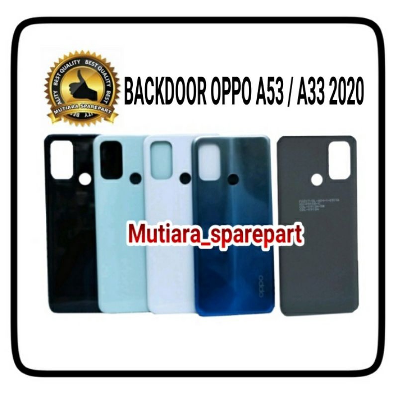 BACKDOOR / BACK COVER / CASING TUTUP BELAKANG OPPO A53 2020 / A33 2020