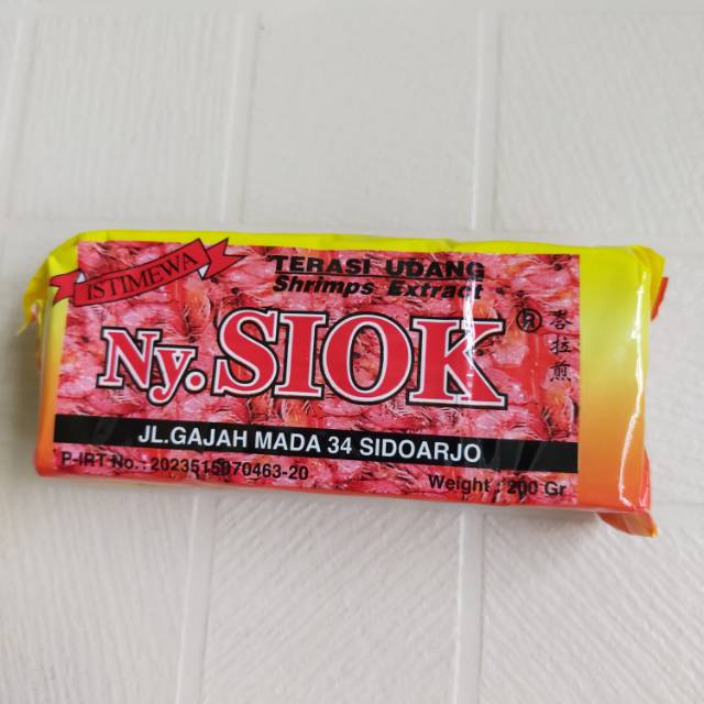 

Terasi Udang Ny.Siok 200 Gram