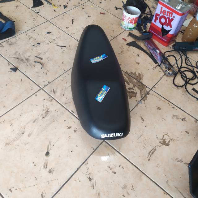 Jok motor satria fu - satria barong karbo standart ori